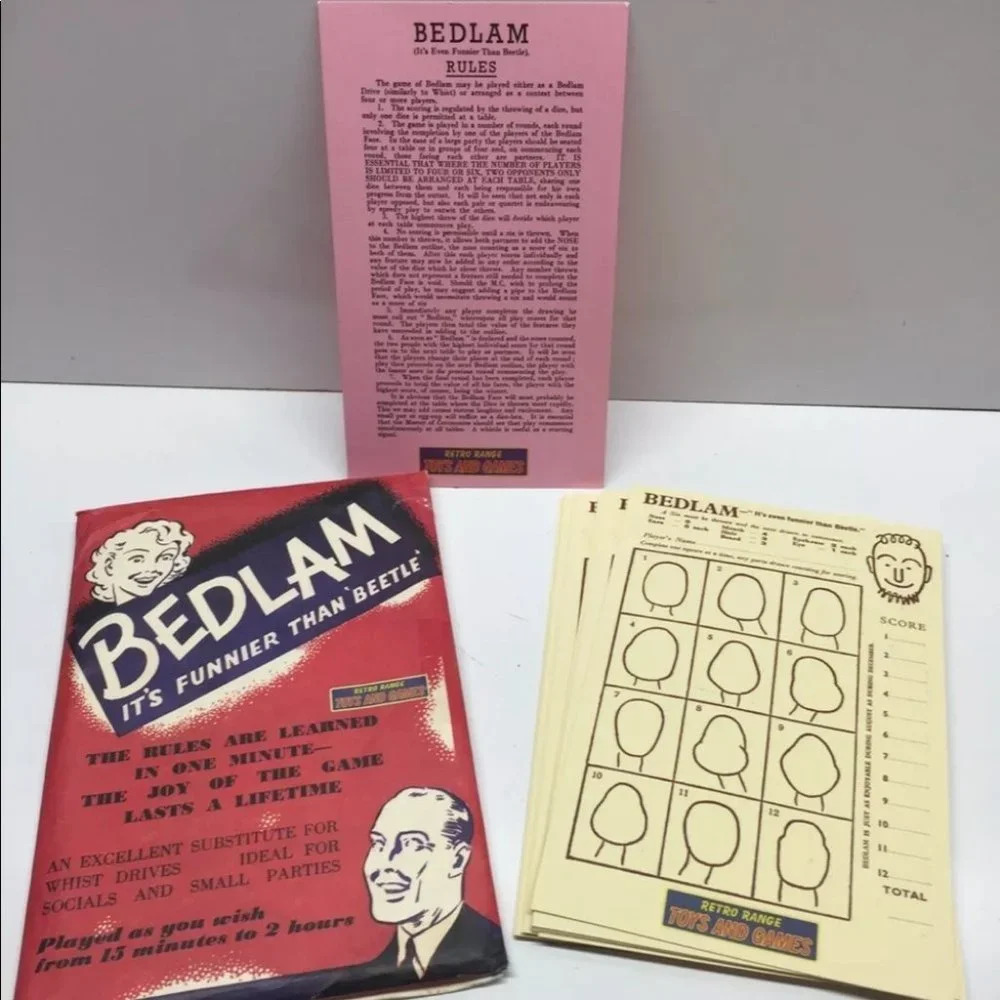 Bedlam Card Game It’s‎ Funnier Than Beetle